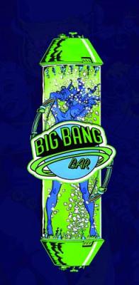 Tapis de protection vitre flipper  Big Bang Bar - Dimensions :106cm x 52cm